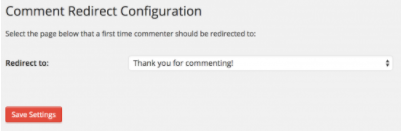 comment redirect plugin